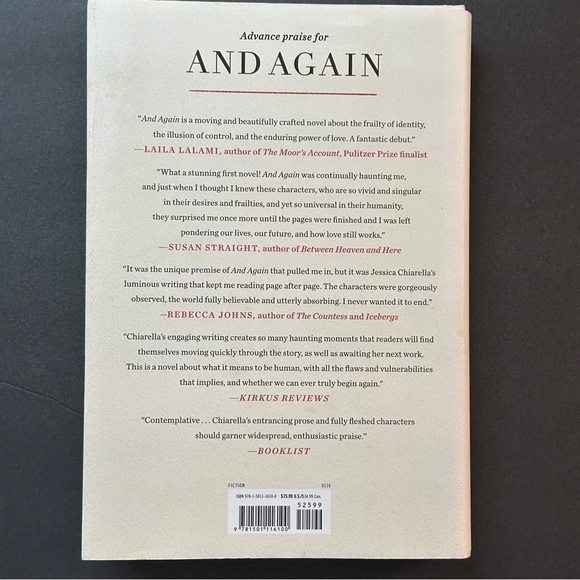 And Again: A Novel by Jessica Chiarella | Fiction | Hardcover Book - Picture 2 of 9